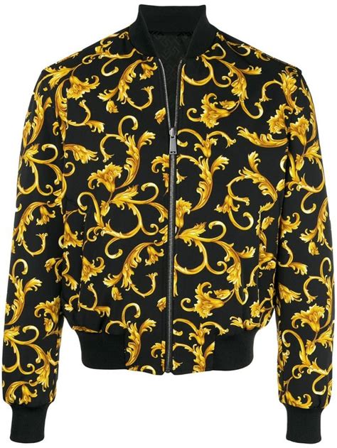 versace bomber jacket h&|versace windbreaker jacket.